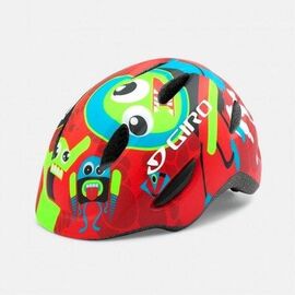 Велошлем детский Giro SCAMP, матовый красный/рисунок, 2016, Вариант УТ-00033898: Размер: XS (45-49 см), изображение  - НаВелосипеде.рф