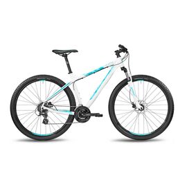 Горный велосипед Bergamont Revox 3.0 2017, Вариант УТ-00042225: Рама: L 48 см (Рост: 185 - 190 cm), Цвет: бело-синий, изображение  - НаВелосипеде.рф