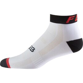 Носки Fox Logo Trail 4-inch Sock Flame, красный, 18466-122-L/XL, Вариант УТ-00043652: Размер: L/XL (42-47 см), изображение  - НаВелосипеде.рф