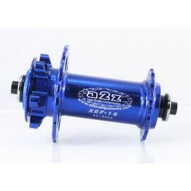 Велосипедная втулка A2Z XCF, передняя, под диск, 32H, синий, XCF-15-4, изображение  - НаВелосипеде.рф
