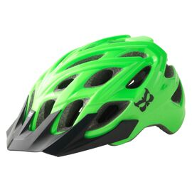 Велошлем KALI Chakra Logo Hi-Viz, зеленый, 4301410615, Вариант УТ-00048650: Размер: S/M (52-58 см), изображение  - НаВелосипеде.рф