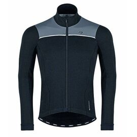Велокуртка GSG Tourmalet Light Winter Jacket, черно-серый, 10088-02, Вариант УТ-00049549: Размер: L , изображение  - НаВелосипеде.рф