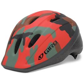 Велошлем детский Giro RODEO matte glowing/red, Вариант 00-00019700: Размер: U (50-55 см), изображение  - НаВелосипеде.рф