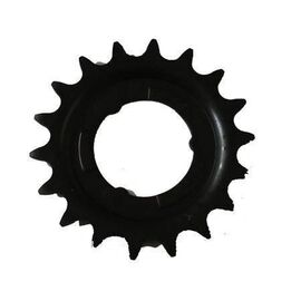 Звезда задняя SHIMANO 18T(2.3мм), черная, KSMGEAR18L, изображение  - НаВелосипеде.рф