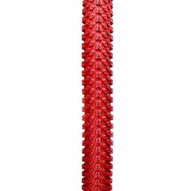 Покрышка велосипедная Vinca 24х2.125, красная PQ 817 red, изображение  - НаВелосипеде.рф