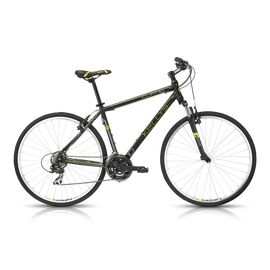 Гибридный велосипед KELLYS CLIFF 10 2015, Вариант УТ-00020953: Рама 17", рост 156-170 см, черный, изображение  - НаВелосипеде.рф
