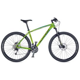 Горный велосипед AUTHOR Traction 29 2017, Вариант УТ-00023325: Рама 17" (Рост: 168-179см); Цвет: салатовый/синий, изображение  - НаВелосипеде.рф