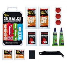 Аптечка WELDTITE DIRTWASH SOS TRAVEL KIT, 3 заплаток+шкурка+смазка+салфетки+монтажки, 7-01040, изображение  - НаВелосипеде.рф
