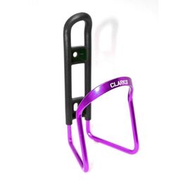 Флягодержатель велосипедный CLARK`S BC-20, алюминий/пластик, фиолетовый, 3-165, изображение  - НаВелосипеде.рф