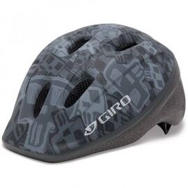 Велошлем детский Giro RODEO matte black/titanium skulls, Вариант УТ-00000391: Размер: U (50-55 см), изображение  - НаВелосипеде.рф