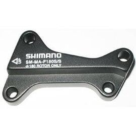 Адаптер дискового тормоза SHIMANO F180S/S, болт 2 штуки, стопорное кольцо 2 штуки ISMMAF180SSA, изображение  - НаВелосипеде.рф