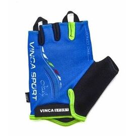 Велоперчатки Vinca Sport VG 934 blue italy, Вариант УТ-00010929: Размер: L, изображение  - НаВелосипеде.рф