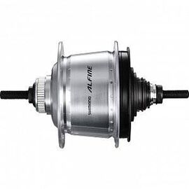 Велосипедная втулка планетарная SHIMANO Alfine S7000, 32Н, серебристая, ISGS70008BS, изображение  - НаВелосипеде.рф