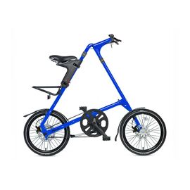 Складной велосипед STRIDA SX 2016, Вариант УТ-00023240: Рост 155–193см, вес велосипедиста до 100кг, синий, изображение  - НаВелосипеде.рф