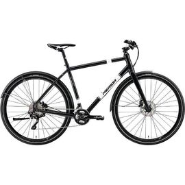 Городской велосипед Merida Crossway Urban XT Edition 2017, Вариант УТ-00037429: Рама: 52 см (Рост: 185 - 190 cm), Цвет: черный, изображение  - НаВелосипеде.рф