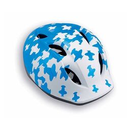 Велошлем детский MET Super Buddy, бело-синий, Вариант УТ-00043155: Размер: 52-57 см, изображение  - НаВелосипеде.рф