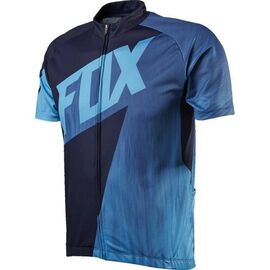 Велофутболка Fox Livewire Race SS Jersey, черно-синяя, 12265-002-M, Вариант УТ-00042571: Размер  M (12265-002-M), изображение  - НаВелосипеде.рф