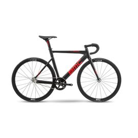 Шоссейный велосипед BMC TRACKMACHINE AL ONE Miche 28", 2022, TR02, Вариант УТ-00301326: Рама: L (Рост: >183 см), Цвет: Black/Red/Carbon, изображение  - НаВелосипеде.рф