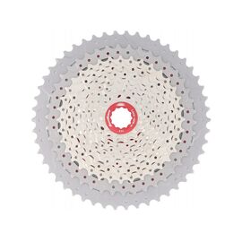 Кассета велосипедная SunRace CSMX80, 11 скоростей, 11-50t, metallic, CSMX80 EA5-BOX M, изображение  - НаВелосипеде.рф