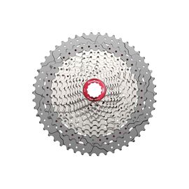 Кассета велосипедная SunRace CSMZ90, 12 скоростей, 11-50t, metallic, CSMZ90 WA5-BOX M, изображение  - НаВелосипеде.рф