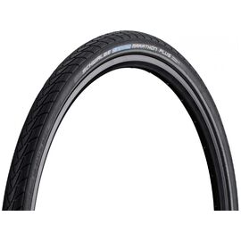 Велопокрышка Schwalbe MARATHON PLUS, 28x1.00 700x25C, black, Reflex, E-25, Performance, Line, Endurance, УТ000137546, изображение  - НаВелосипеде.рф