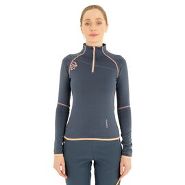 Толстовка Ternua, Lezat 1/2 Zip W Dark Teal,  для активного отдыха, женская, 2022-23, 1207581_6259, Вариант УТ-00331392: :L, изображение  - НаВелосипеде.рф