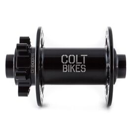 Втулка передняя Colt Bikes .30 15mm, 28h, Чёрный, CG-32144, изображение  - НаВелосипеде.рф