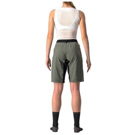 Велошорты Castelli UNLIMITED Baggy, женские, серо-зеленый, 4521544, изображение  - НаВелосипеде.рф