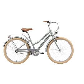 Городской велосипед Stark Comfort Man, 3-speed, 2023, Вариант УТ-00332074: Цвет: серебристый/серый, Размер: 14.5", изображение  - НаВелосипеде.рф