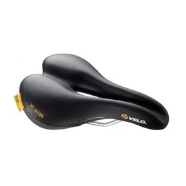 Седло велосипедное Velo VL-4126 анатомическое, черный, изображение  - НаВелосипеде.рф