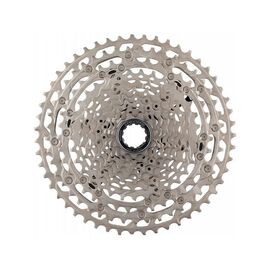 Кассета SHIMANO DEORE, 11 скоростей, 11х11-51, без упаковки, KCSM510011151, серебристая, 2-8227, изображение  - НаВелосипеде.рф