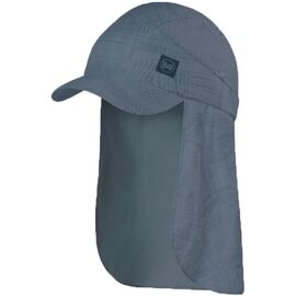 Велокепка Buff Pack Sahara Cap Tiho Steel, дополнительная защита шеи, 131295.909.20.00, изображение  - НаВелосипеде.рф