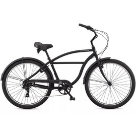 Женский велосипед Schwinn ALU 7, 27,5", 7 скоростей, черный, S39251M10OS, изображение  - НаВелосипеде.рф