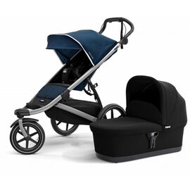 Коляска Thule Urban Glide 2 Majol Blue + Bassinet, 10101961, изображение  - НаВелосипеде.рф