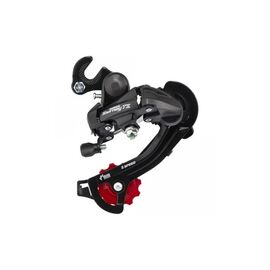 Суппорт-переключатель задний SHIMANO TOURNEY ARDTZ500GSB, 6 скоростей, крюк, средняя лапка, черный, 2-8192, изображение  - НаВелосипеде.рф