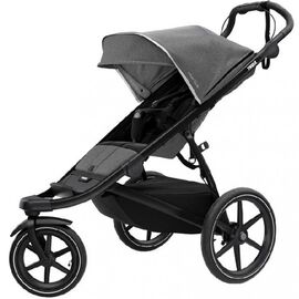 Коляска Thule Urban Glide2 Black/ Grey Melange, 10101948, изображение  - НаВелосипеде.рф