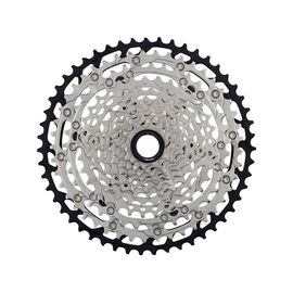 Кассета SHIMANO SLX KCSM7100051, 12 скоростей, 12х10-51, Ni-Plat, серебристо-черная,  без упаковки, 2-8232, изображение  - НаВелосипеде.рф