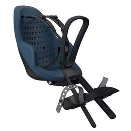 Велокресло Thule Yepp 2 Mini- Front Mount Majolica, унивесальный, синий, 12021102, изображение  - НаВелосипеде.рф