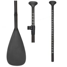 Весло HOGGER, для Sup доски, карбон, разборное из 2х частей, PL-HG-CARBONEx2-BK, изображение  - НаВелосипеде.рф