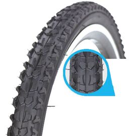 Велопокрышка TRIX, 20"х 1.95 (49-406), 804, черная, TY-TX-804-BL, изображение  - НаВелосипеде.рф