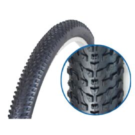 Покрышка TRIX TXBM-025, 29"х 2.125 (57-622), горная средняя, черная, TYTX-025 BLACK, изображение  - НаВелосипеде.рф