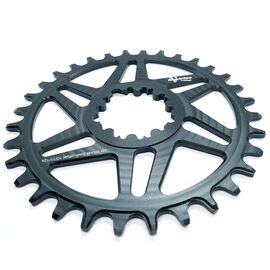 Звезда велосипедная Neutrino Sram DM, передняя, 28Т, черный, УТ000182554, изображение  - НаВелосипеде.рф