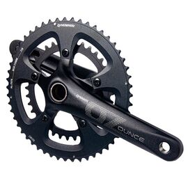 Система велосипедная Prowheel Ounce-721C-TT, 2x10/2x11 скоростей, 172.5 мм, шоссе, черный, OUNCE-721C-TT-172, изображение  - НаВелосипеде.рф