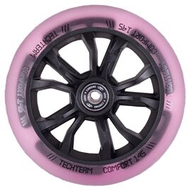 Колесо светящееся для самоката Tech Team Comfort, подшипники ABEC - 9, d - 145 мм, розовый, 294200, изображение  - НаВелосипеде.рф