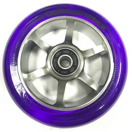Колесо для самоката Tech Team X-Treme, 100*24 мм, 6S, фиолетовый, 067400, изображение  - НаВелосипеде.рф