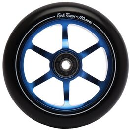 Колесо для самоката Tech Team X-Treme 6ST (CHIMERA), 110 мм, синий, 620174, изображение  - НаВелосипеде.рф