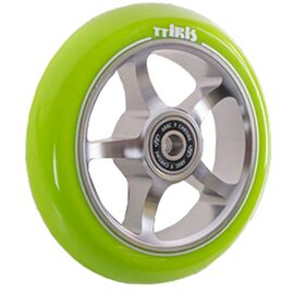 Колесо для самоката Tech Team X-Treme Iris, 110*24 мм, зеленый, 509761, изображение  - НаВелосипеде.рф