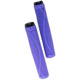 Грипсы Tech Team Fish, с барендами, на трюковой самокат, набор, 170 mm, фиолетовый, 355080, изображение  - НаВелосипеде.рф