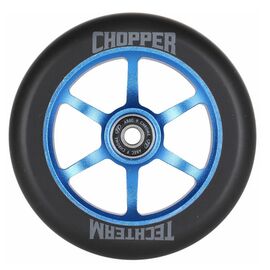 Колесо для самоката Tech Team X-Treme 6ST, для самоката CHOPPER, 120х26 мм, синий, 067585, изображение  - НаВелосипеде.рф
