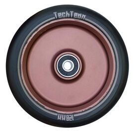 Колесо для самоката Tech Team X-Treme Goliath Flat Solid, 120х26 мм, коричневый, 863058, изображение  - НаВелосипеде.рф